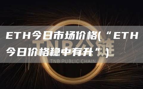 TH今日市场价格 - “TH今日价格稳中有升”